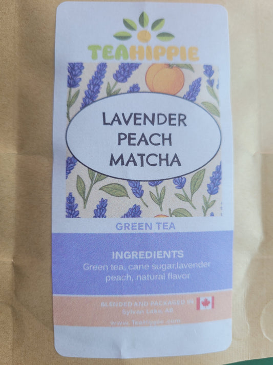 Lavender Peach Matcha